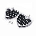 Chrome Wing Footrest Pegs for Harley Davidson Dyna Glide Sportster (883-1200)