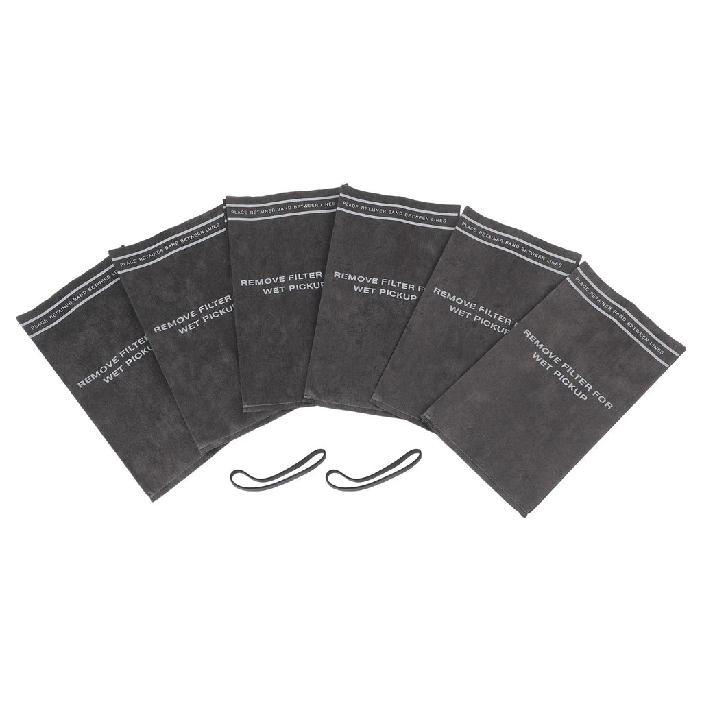 Set of 6 Wet/Dry Filter Bags for MultiFit VF2000 (2.5 Gallon)