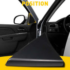 Front Door Upper Trim Panel for Chevrolet Silverado GMC Sierra (2014-2019)