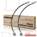 2X Front Brake Hydraulic Hose for Isuzu FSR (1988–1996) Chevy W6500 (1987–1996)