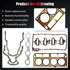 Full Gasket Set for Chevy Tahoe Silverado 1500 GMC Yukon (2000-2006)