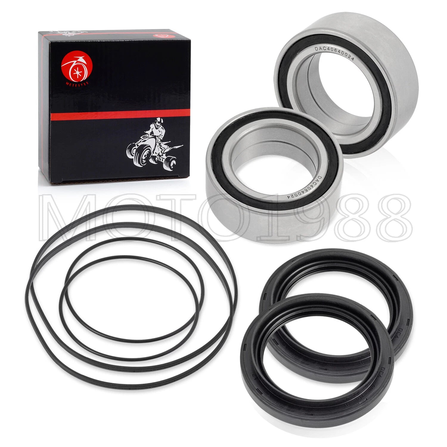 Rear Wheel Axle Bearing Seal O-Ring Kit for Yamaha YFZ450 R RSE YFZ450X (2009–2023)