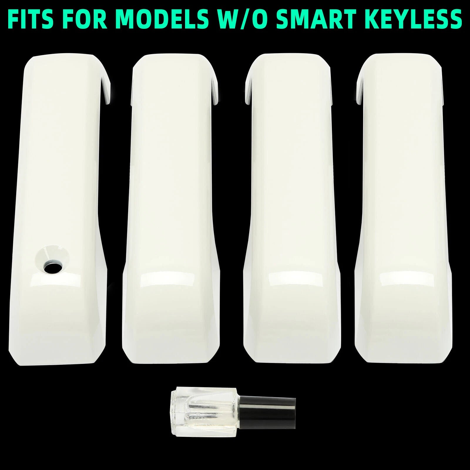 Exterior Door Handle Covers for Ford F250 F350 F450 (2015–2020) w/o Smart Keyless