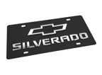 Bowtie Emblem Mirror 3D Black for Chevrolet Silverado (2014–2018)