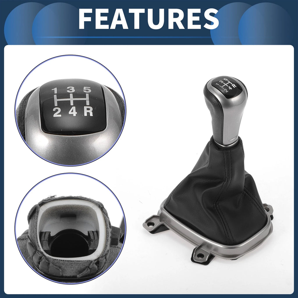 5 Speed Gear Shift Knob with Cover No. 77299TA0A01ZA for Honda Accord (2008–2012)