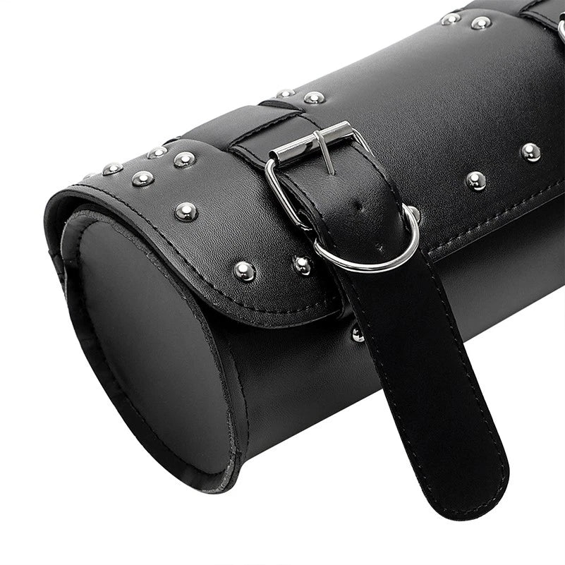Tool Bag SaddleBag & 2x Mounting Strap for Yamaha Virago 550 700 750 (1981–1999)