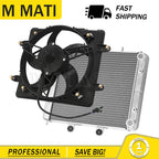 Aluminum Radiator Cooling Fan Shroud for Polaris Sportsman 700 800 (2002–2014)