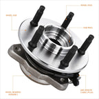 Front Wheel Hub Bearing Kit with ABS Sensor for Mazda B4000/Ranger 4WD (2003–2011)