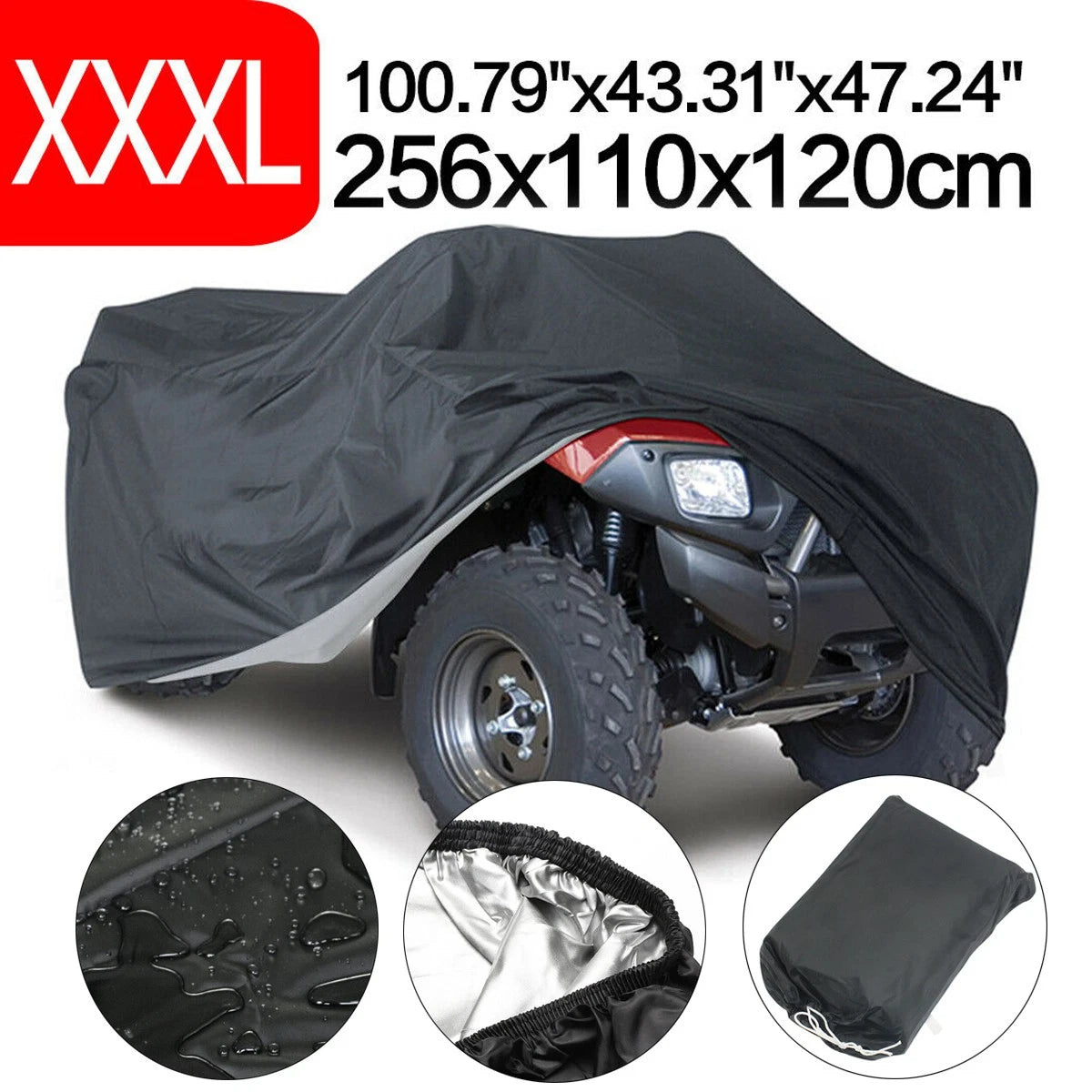 3XL ATV Cover for Can-Am Outlander XMR 650 850 1000R (2016–2023) Dust UV Resistant