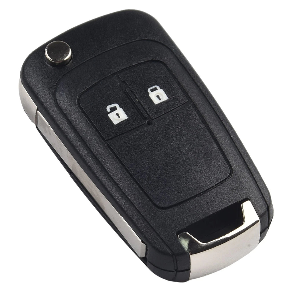 2 Button Folding Key Shell for Opel Astra J, Corsa E (2010–2019)