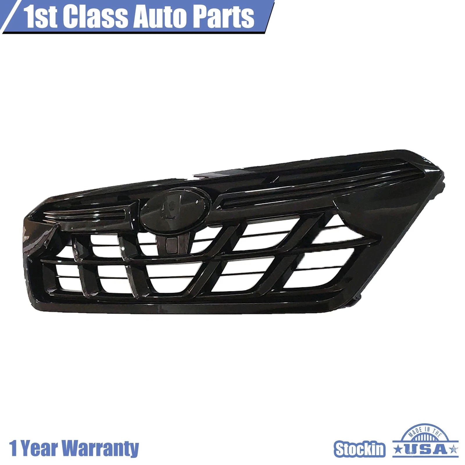 Front Bumper Grille for Subaru Crosstrek (2021–2023) Black Trim