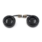 LED Black Fire Ring Turn Signal Lights for Harley Softail Dyna