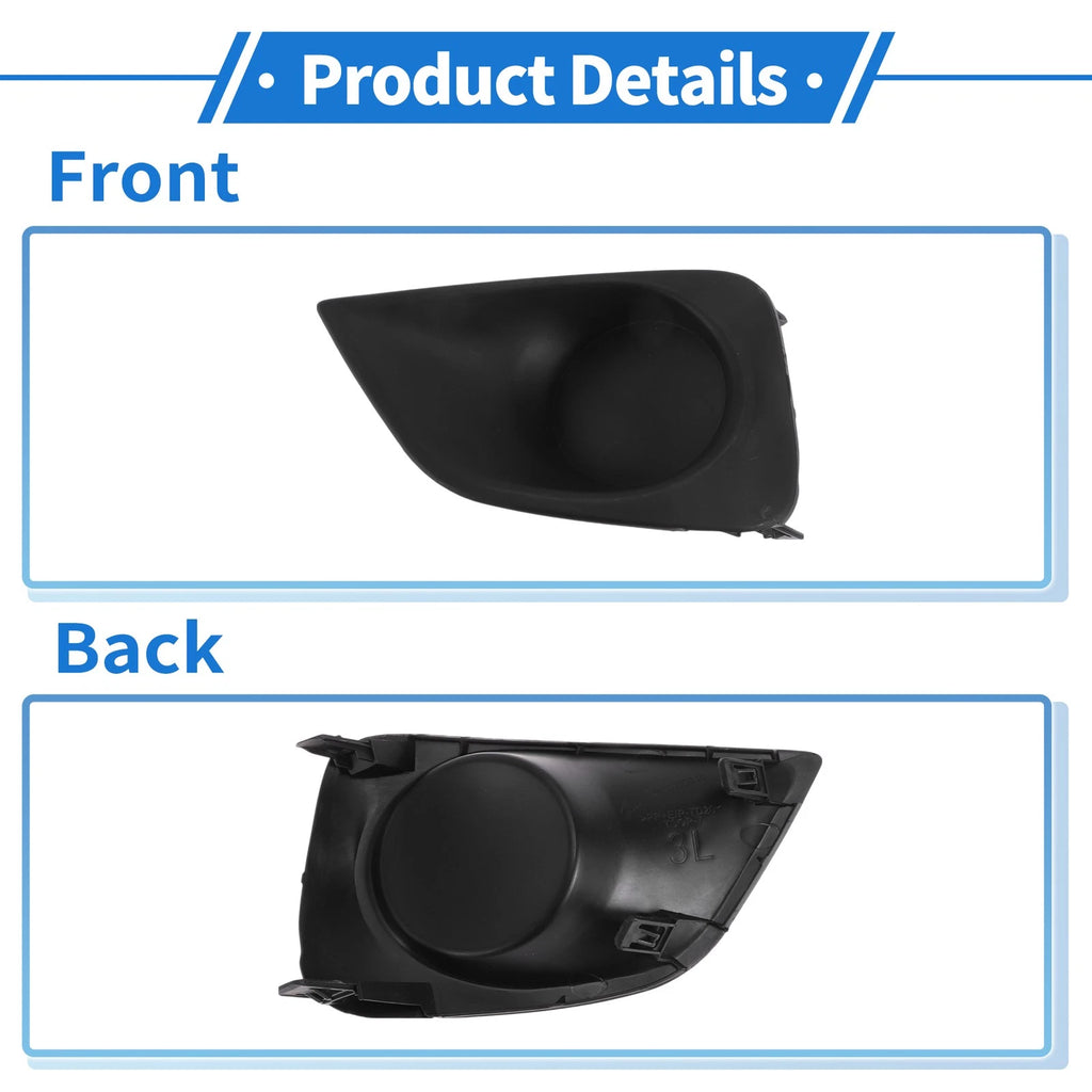 Front Left Fog Light Grill No. 521280D130 for Toyota Vios (2013–2016)