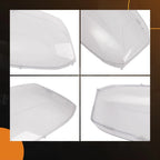 Clear Headlight Lens Cover Pair for Cadillac Escalade (2007–2014) L+R