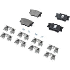 Disc Brake & Ceramic Pad Kit for Toyota Camry (2012–2017)