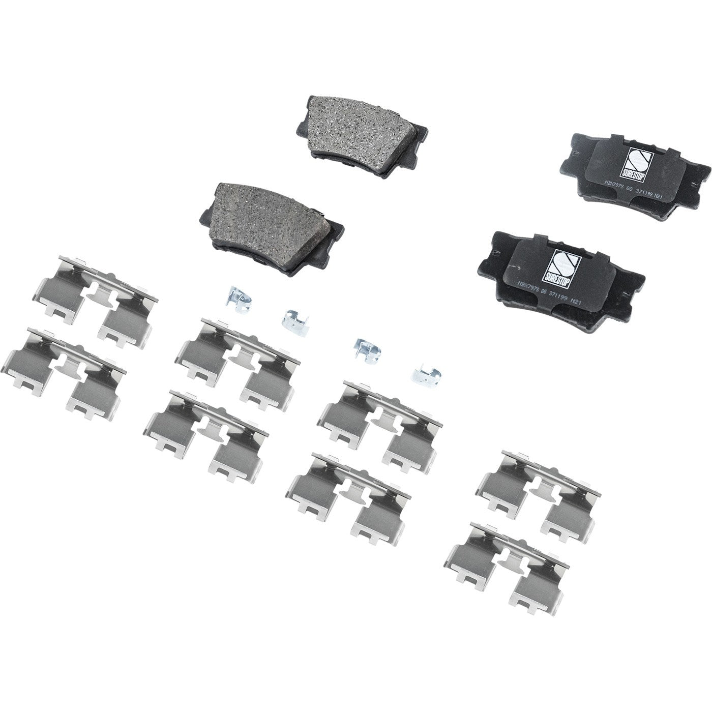 Disc Brake & Ceramic Pad Kit for Toyota Camry (2012–2017)