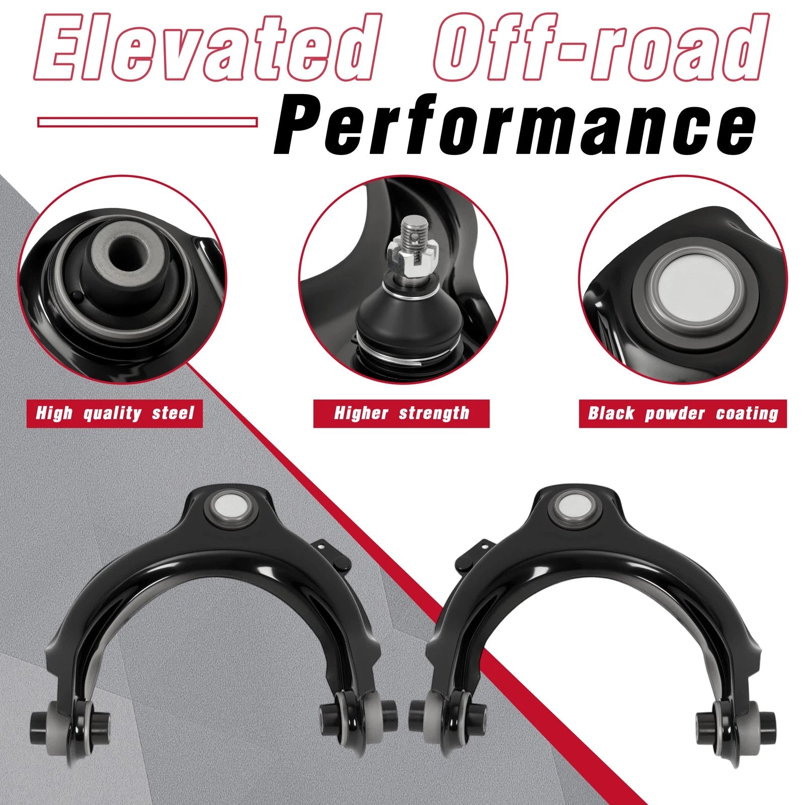 Front Upper Control Arm Set for Honda Accord/Acura TSX (2003–2008)