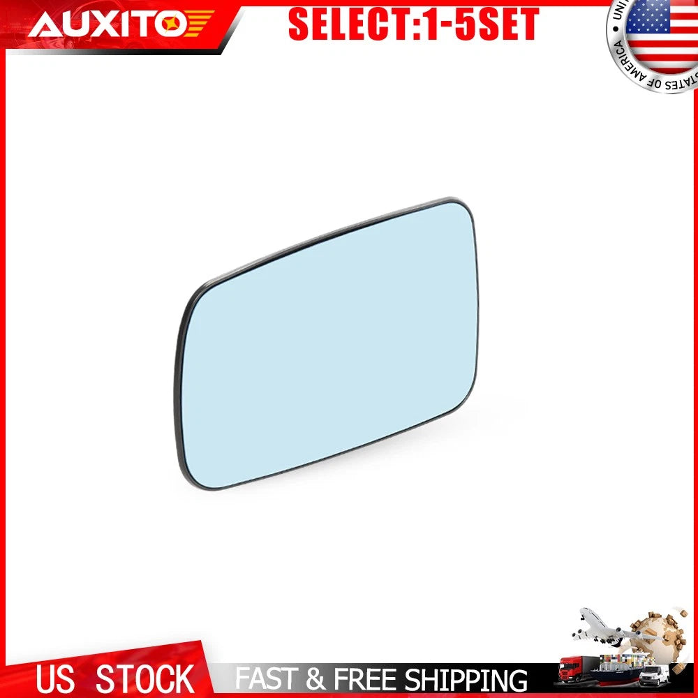 Heated Blue Tinted Driver Mirror Glass for BMW 325Ci 330Ci (2001–2006)