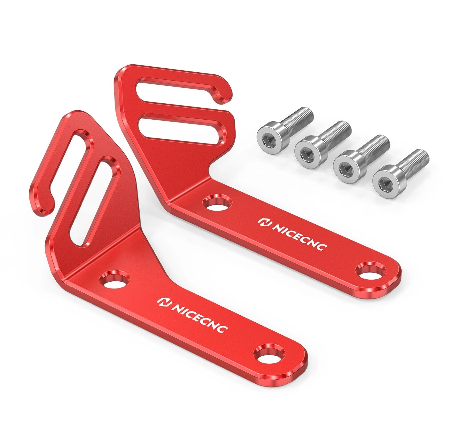 Tie Down Brackets for Honda XR650L (1993–2025) - Red