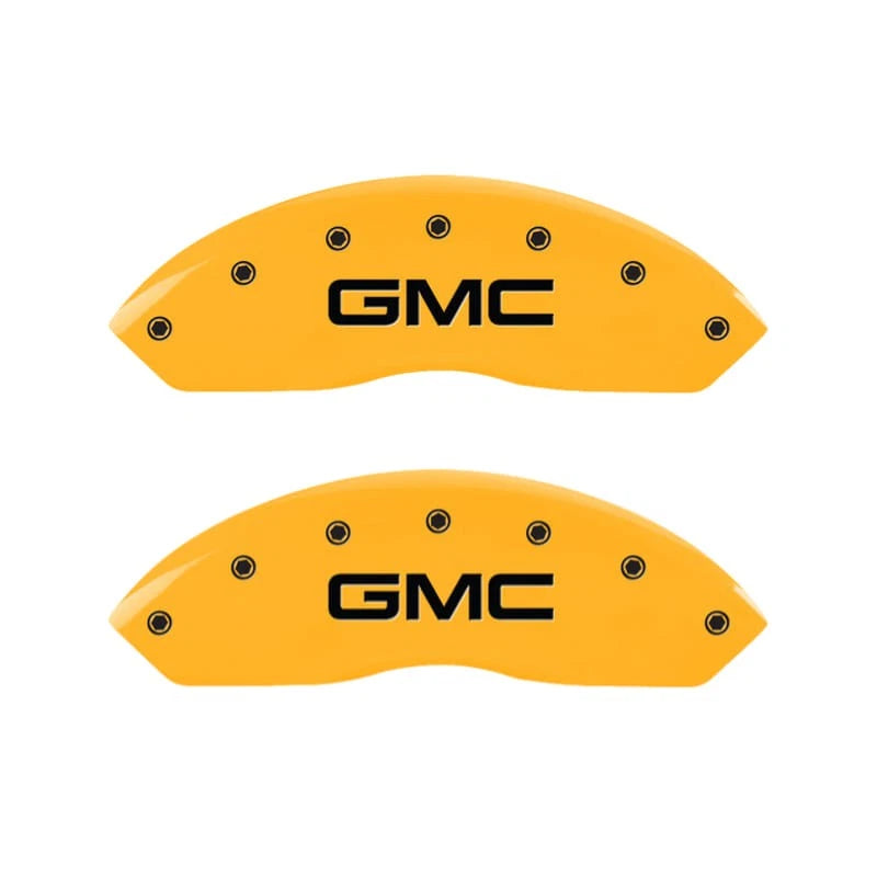 Set of 4 Yellow Caliper Covers for GMC Canyon (2023–2025)