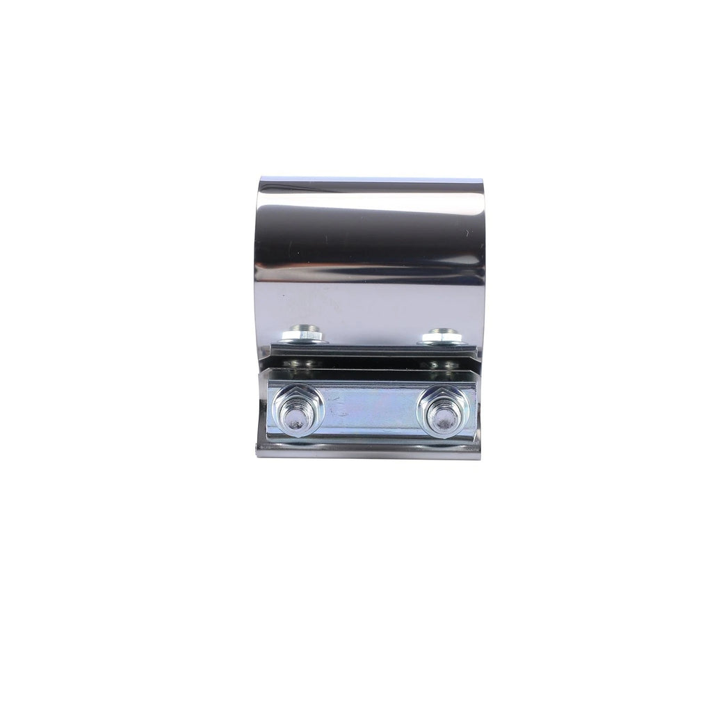 2Pcs 2.5" T304 Stainless Steel Butt Joint Band Exhaust Clamp for Universal