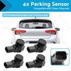 4X Parking Sensor for Cadillac Chevy Silverado 1500 2500 (2014–2018) 23428268