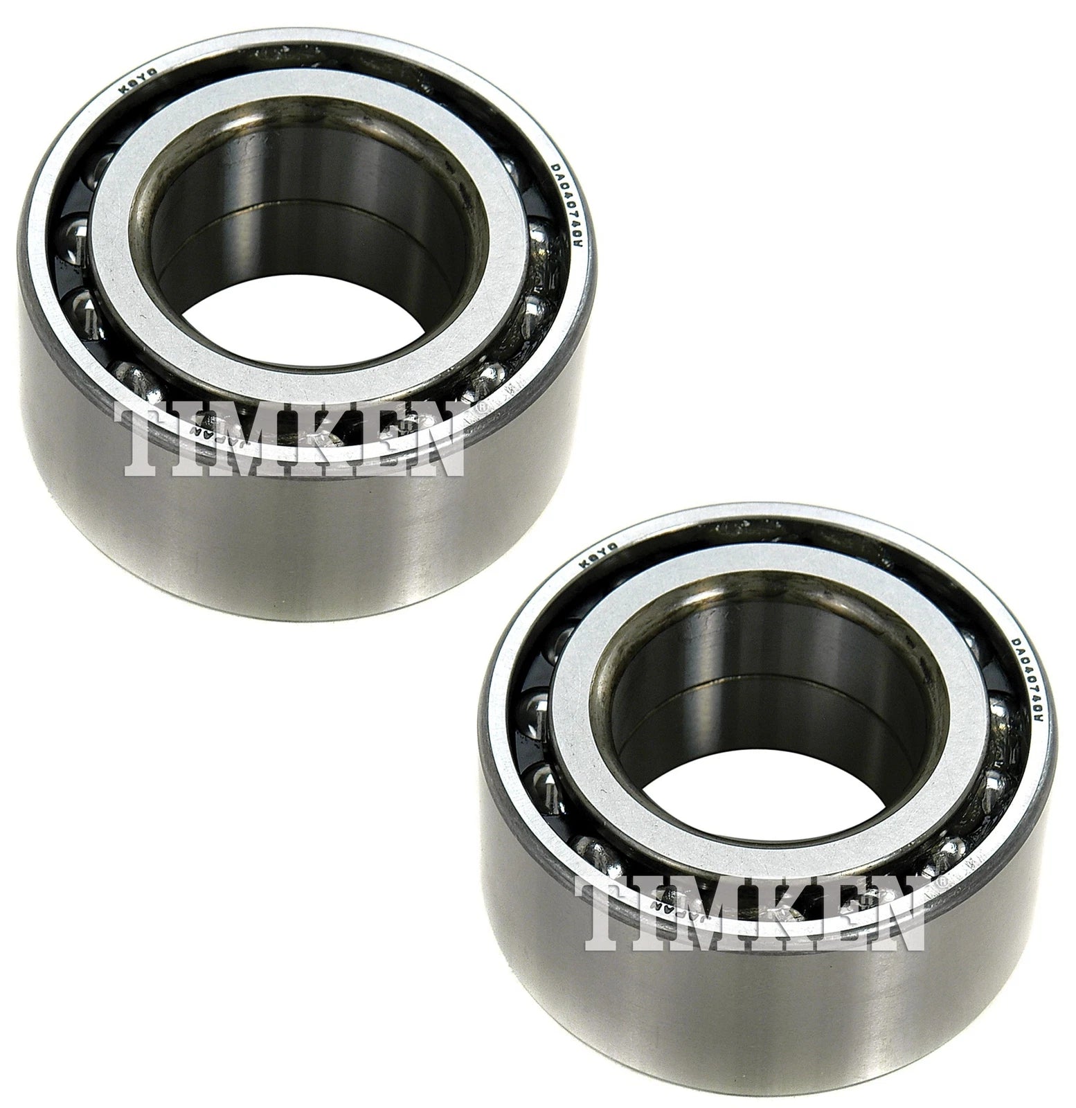 Set of 2 Front Inner Wheel Bearings for Chevy Lexus Nissan Toyota (FWD)