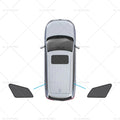 2X Magnetic Mesh Sunshades for Kia Sportage (2021–2024)