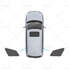 2X Magnetic Mesh Sunshades for Kia Sportage (2021–2024)