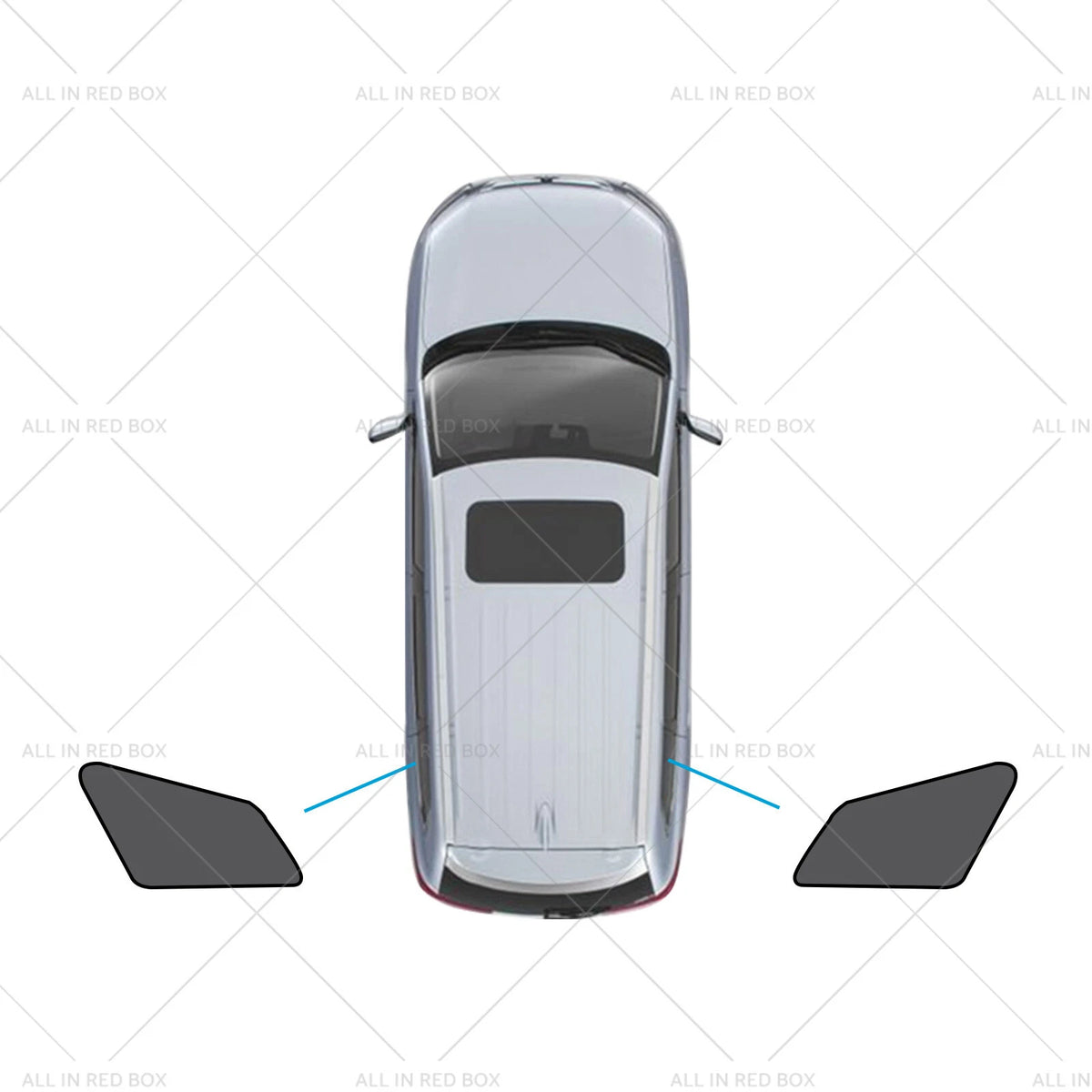 2X Magnetic Mesh Sunshades for Kia Sportage (2021–2024)