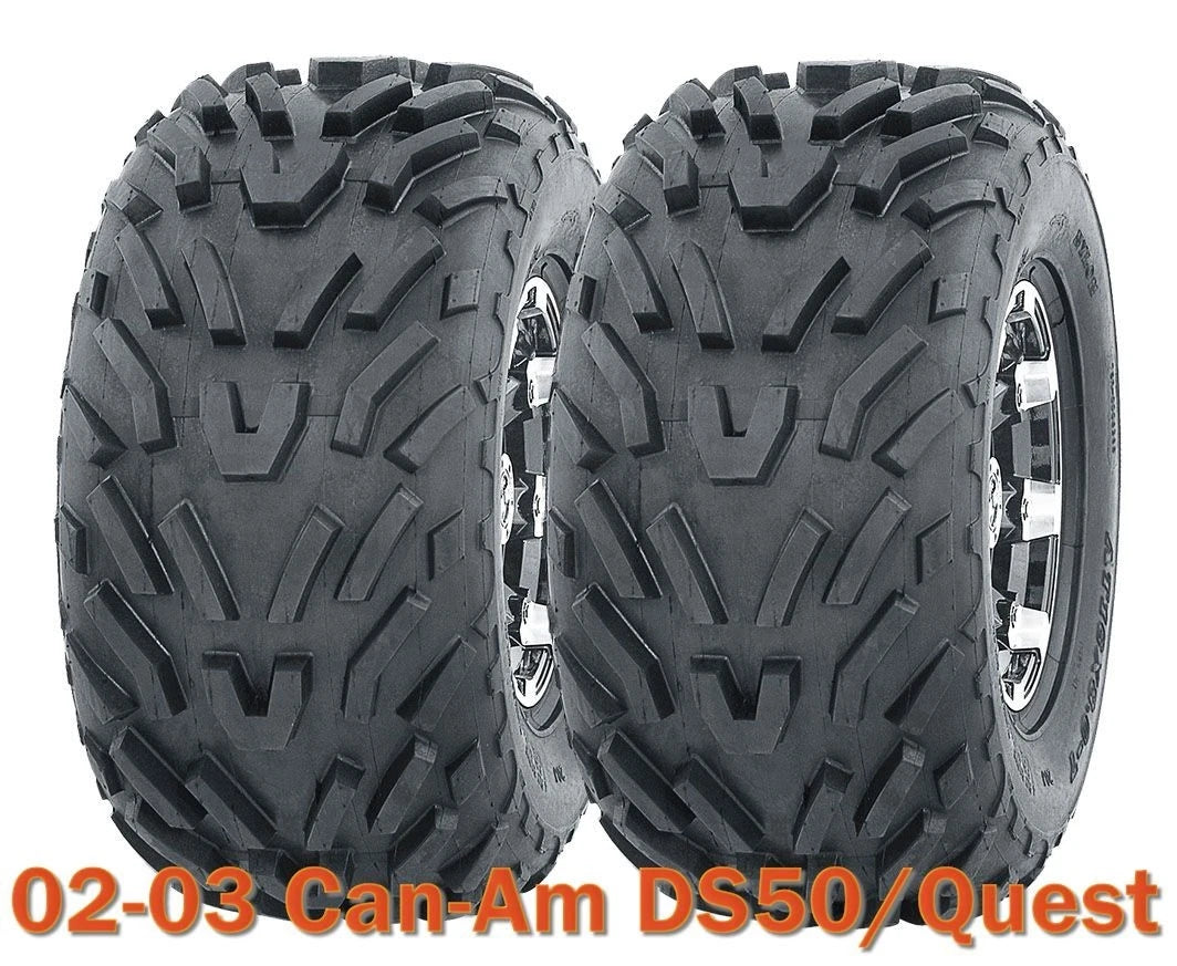 Set of 2 ATV Tires 16x8-7 4PR for Can-Am DS50/Quest (2002–2003)