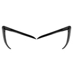 Carbon Fiber Front Fog Light Eyebrow Covers for Tesla Model X (2015-2020)