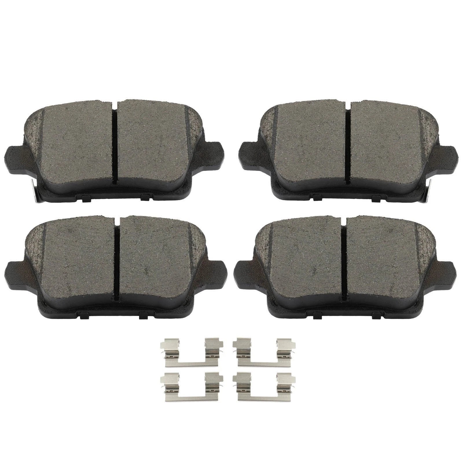 4X Rear Ceramic Brake Pads for Cadillac XT4 (2019–2023)
