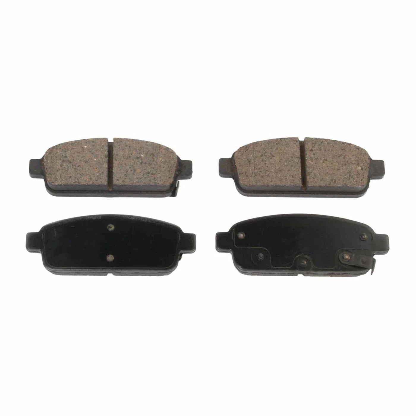 Set of 4 Semi-Metallic Brake Pads for Chevrolet Cruze (2014–2015)