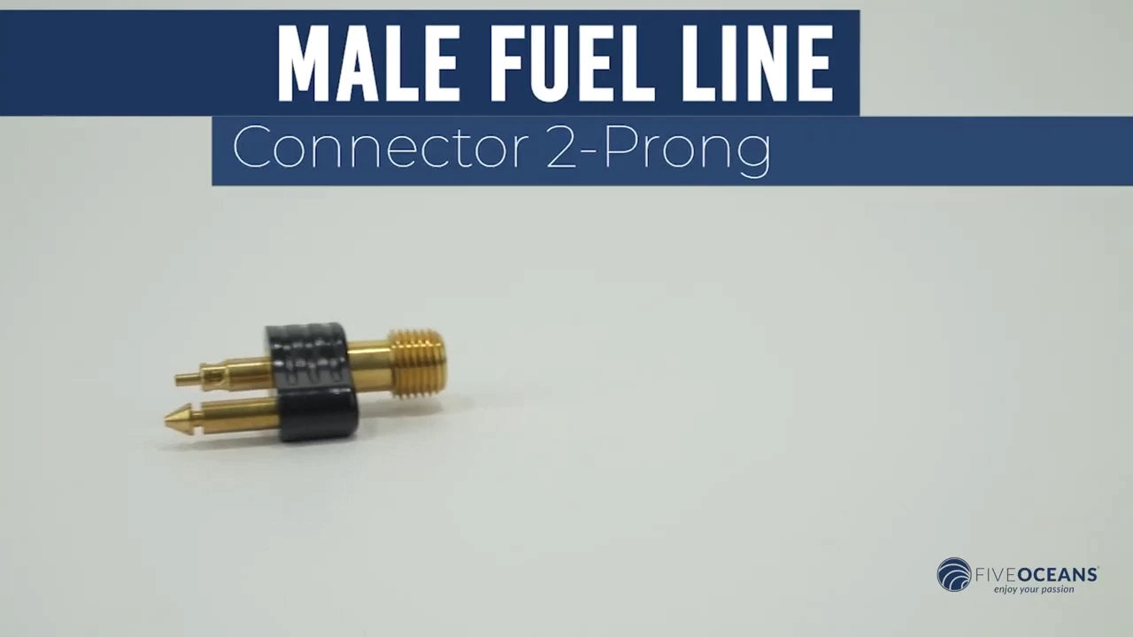 1/4-Inch Brass NPT Male Fuel Line Connector for OMC Johnson Evinrude (N/A)
