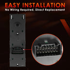 Master Power Window Control Switch Kit 93571-2S000 for Hyundai Tucson (2010–2015)