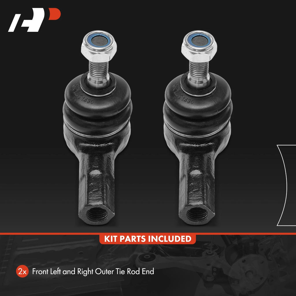 2X Front Outer Tie Rod End for Suzuki Verona (2004-2006)