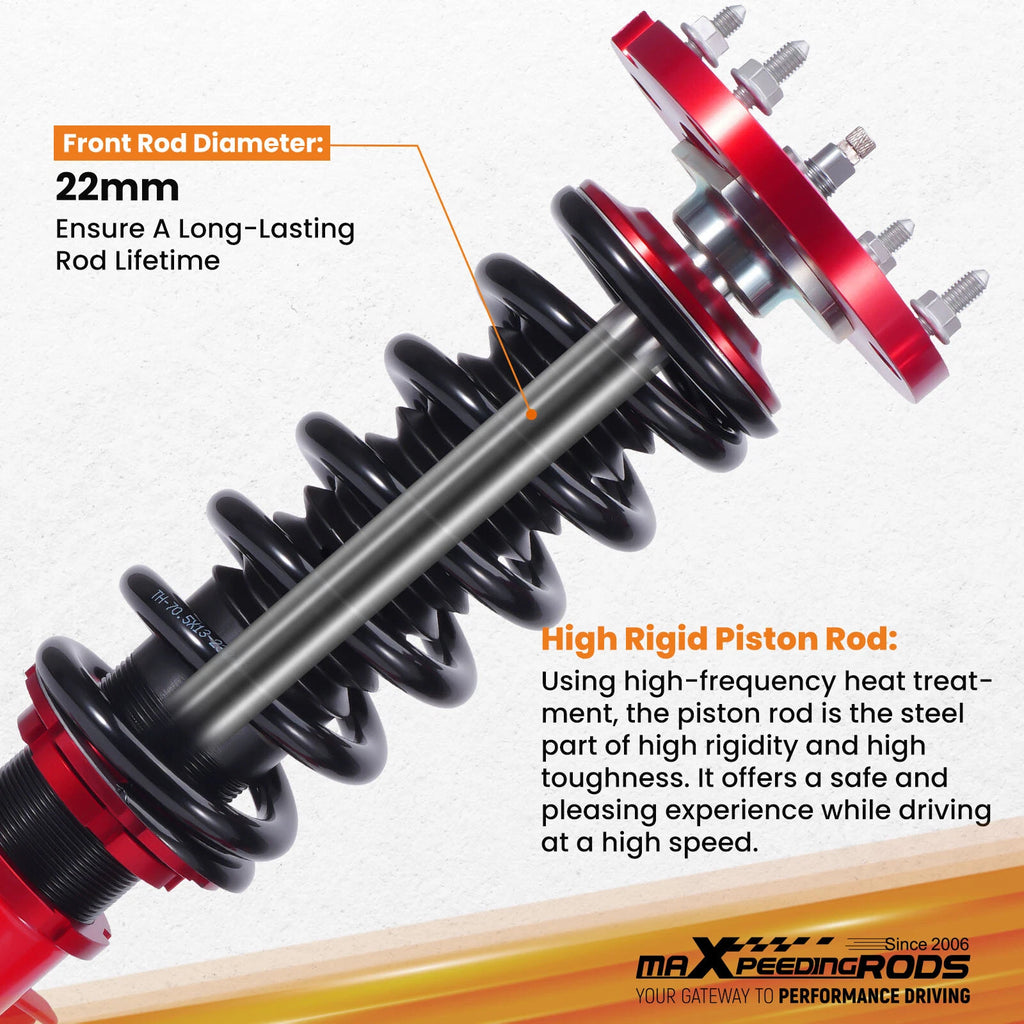 Coilover Suspension Kit for Ford Mustang (2005-2014) Adjustable Dampers