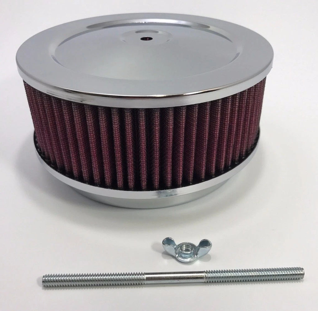 Washable Chrome Air Cleaner Assembly 4 Barrel for Ford Mustang (1965–1968)