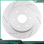 Rear Brake Calipers Rotors Ceramic Pads for Chevy Silverado 1500 (2008–2013)