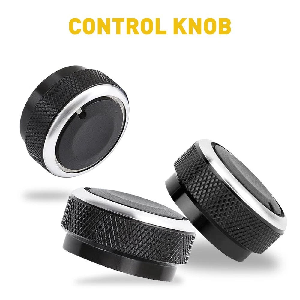 3X A/C Climate Heater Control Knob for Toyota Tacoma (2005–2015), Vios (2002–2006)