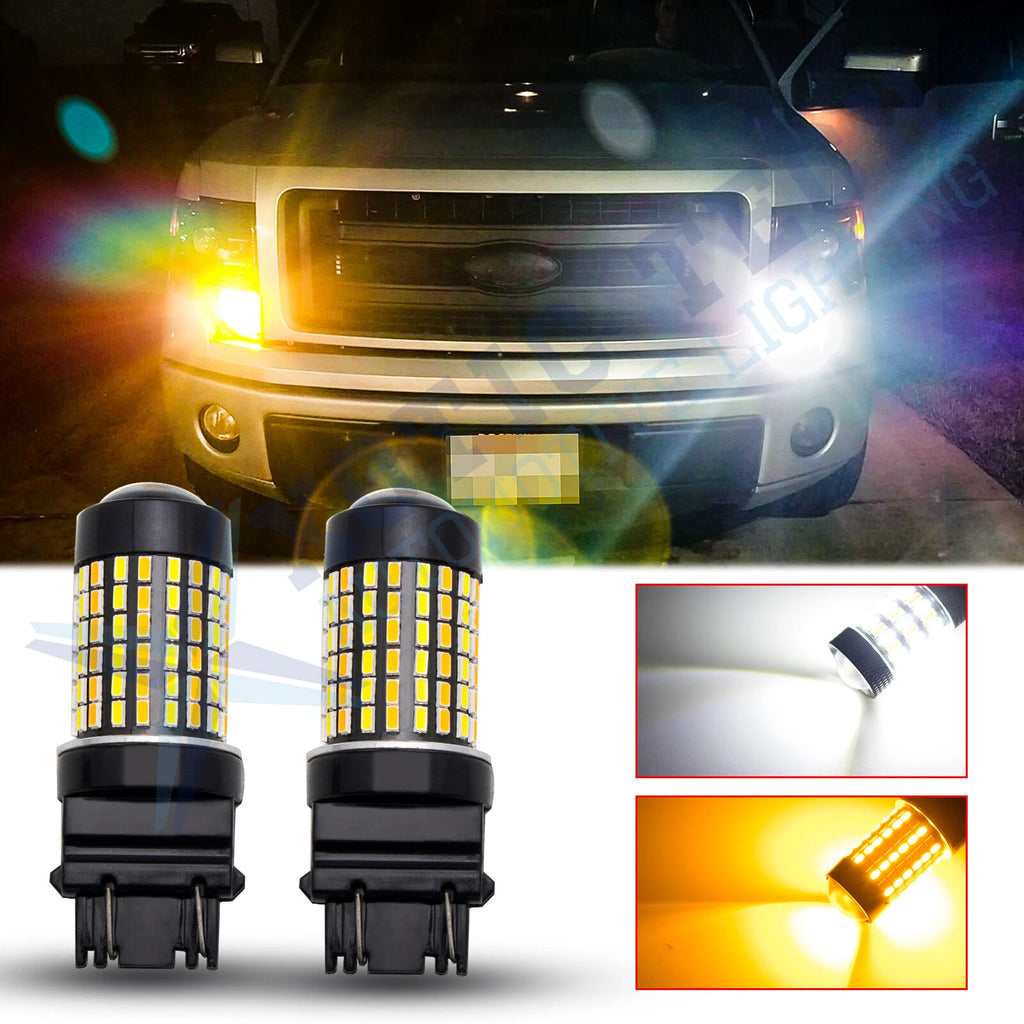 Switchback Dual Color LED Bulbs for Ford F-150 Turn Signal (2015–2020)