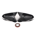 Gloss Black Add-On Rearview Mirror Cover Cap for Lexus IS250 IS350 ES350 (2009–2012)
