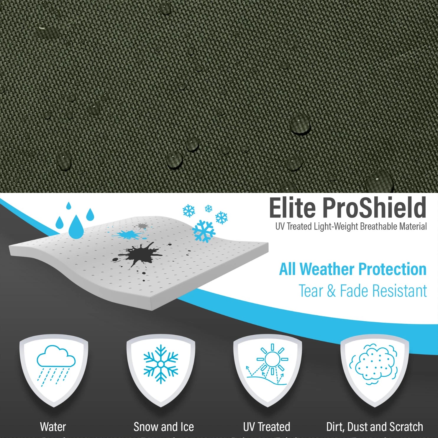 Waterproof Storage Cover for Polaris Magnum 330 4x4 ATV (1995–2000)
