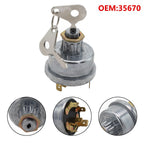 4 Position Ignition Switch for Diggers and Plant Applications