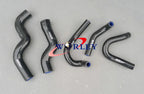 Black Silicone Radiator Heater Hose for Holden Rodeo TF 2.8L Turbo Diesel (90-97)