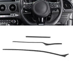 3X Dashboard Panel Cover Trim Strips for Kia Stinger (2018–2023)