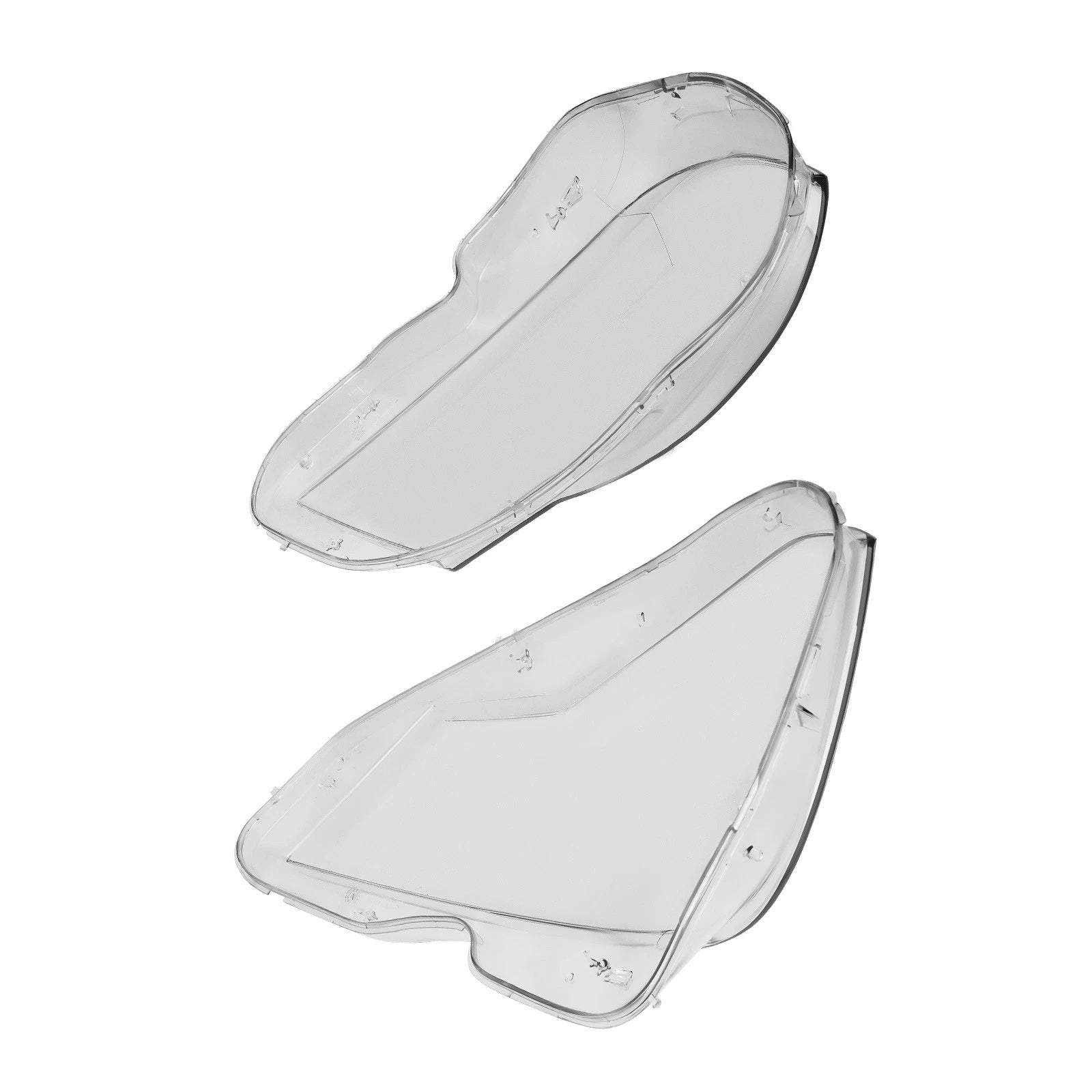 Pair Headlamp Lens Cover for Mercedes Benz W204 (2011–2013) A2048203539
