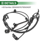 ABS Wheel Speed Sensor No. 89543470/T8954347 for Toyota Rav4 (2019–2021)