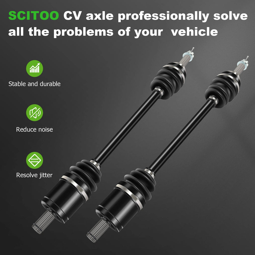 Pair of CV Axles for Polaris Ranger Crew (2008–2009)